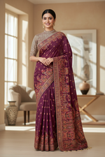 Load image into Gallery viewer, Kani Silk Saree 1
