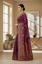 Load image into Gallery viewer, Kani Silk Saree 1

