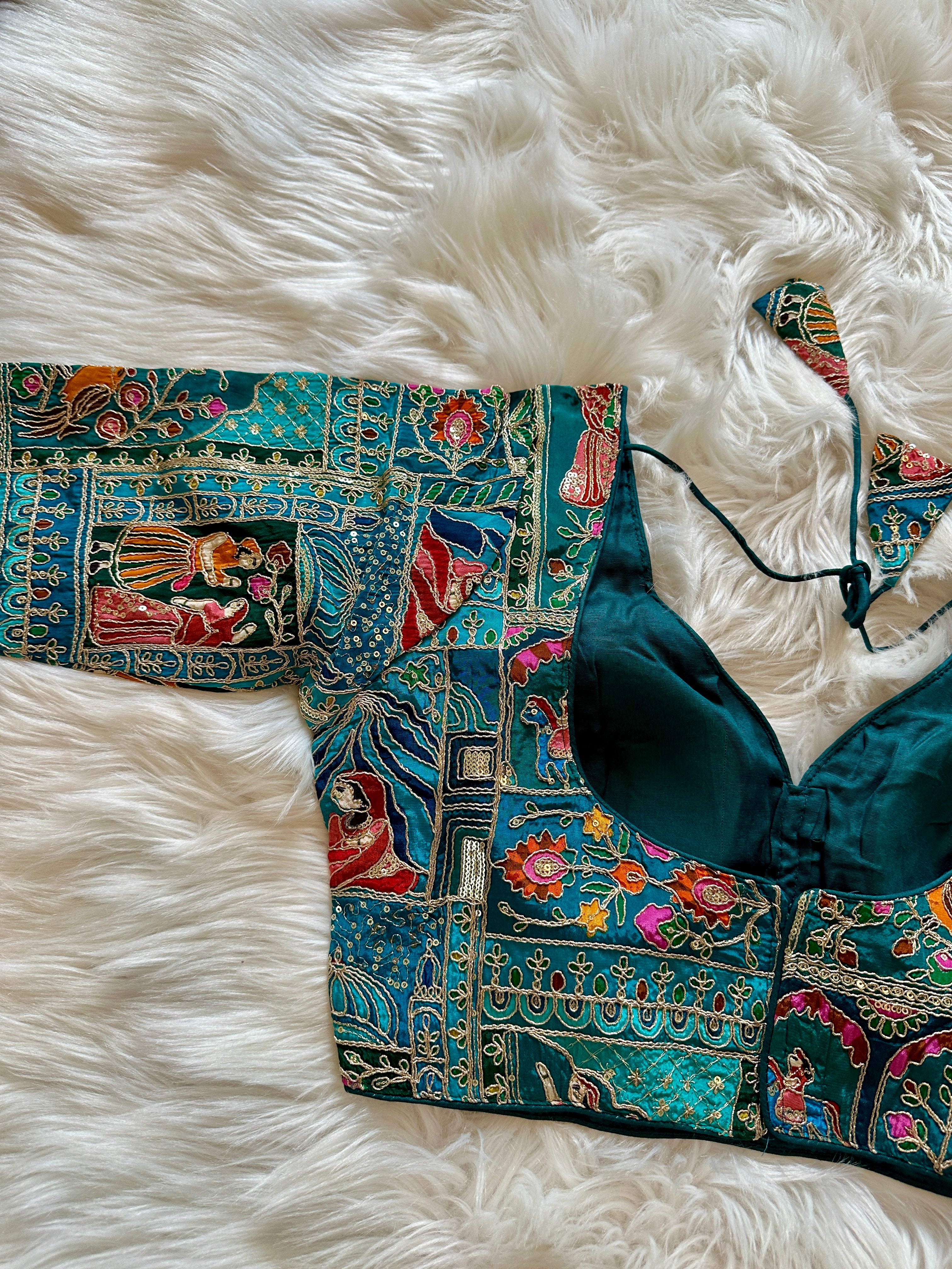 Maharani Designer Embroidery Blouse 1