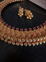 Load image into Gallery viewer, Vajrateek Necklace Gold Polish
