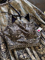 Load image into Gallery viewer, Diva Mirror Silk Lehenga Skirt Set 5
