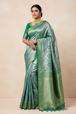 Load image into Gallery viewer, Banarasi Silk Saree 2
