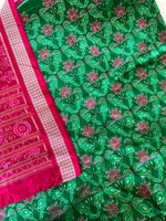 Load image into Gallery viewer, Ikkat Silk Saree - Heritage Handloom Edition
