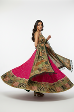 Load image into Gallery viewer, Sakhi Sequin Lehenga Skirt Set - C
