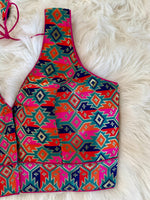 Load image into Gallery viewer, Patola Brocade Silk Blouse A
