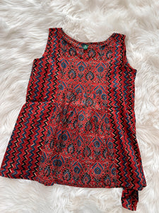 Block Print Cotton Kurti