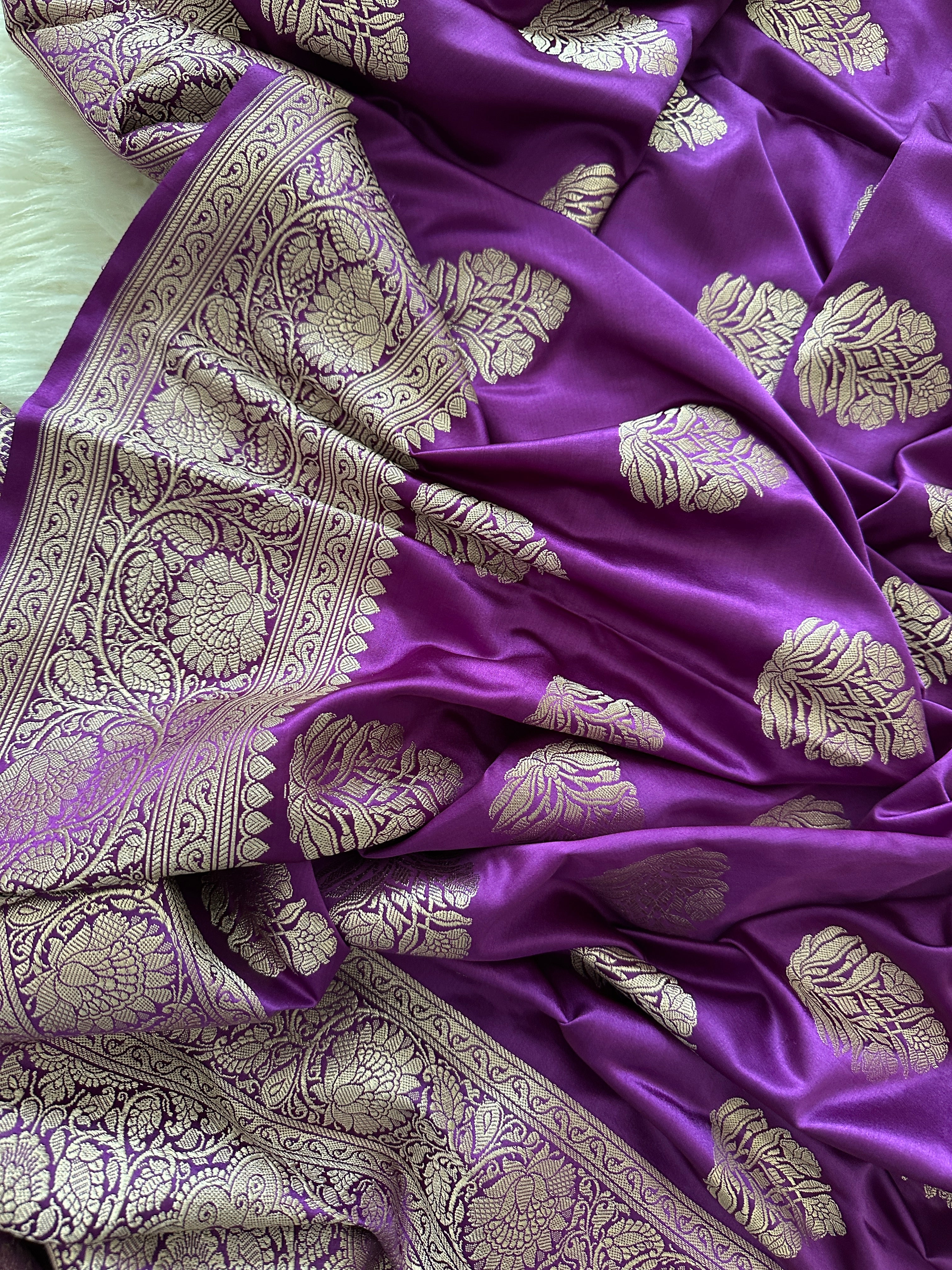 Banarasi Satin Silk Saree 4