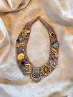 Load image into Gallery viewer, Boho Gypsy Jute Necklace 3
