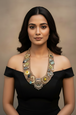 Load image into Gallery viewer, Boho Gypsy Jute Necklace 3
