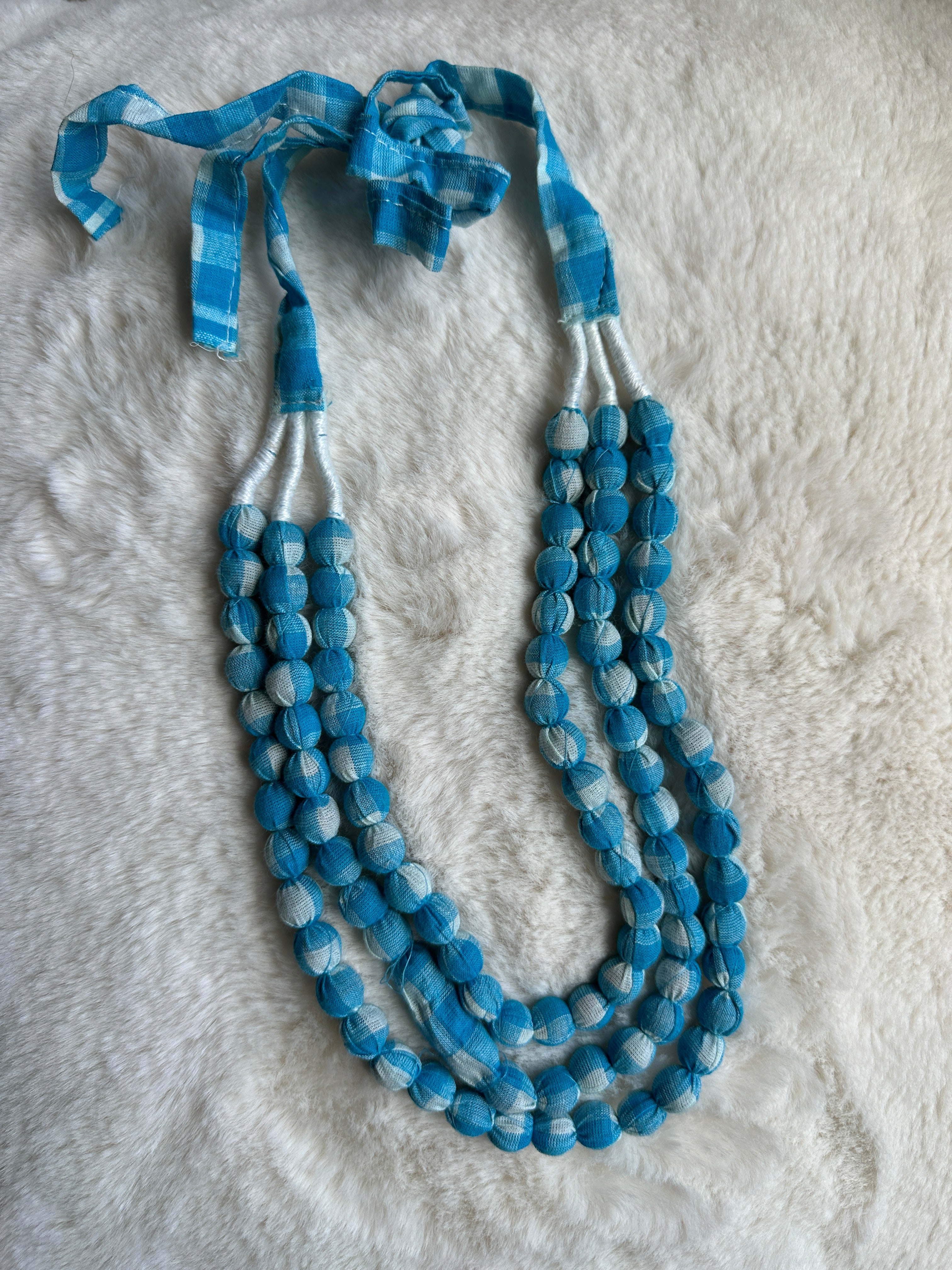 Upcycled Fabric Necklace