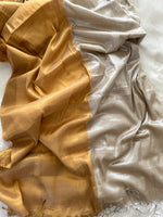 Load image into Gallery viewer, Silk Tissue Saree - Gold &amp; Silver - Sona Chaandi Saree
