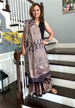 Load image into Gallery viewer, Block Print Ajrakh Modal Silk
