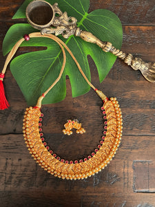 Vajrateek Necklace Gold Polish