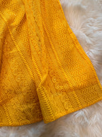 Load image into Gallery viewer, Chikanwork Designer Skirt - Marigold
