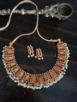 Load image into Gallery viewer, Vajrateek Necklace Gold Polish
