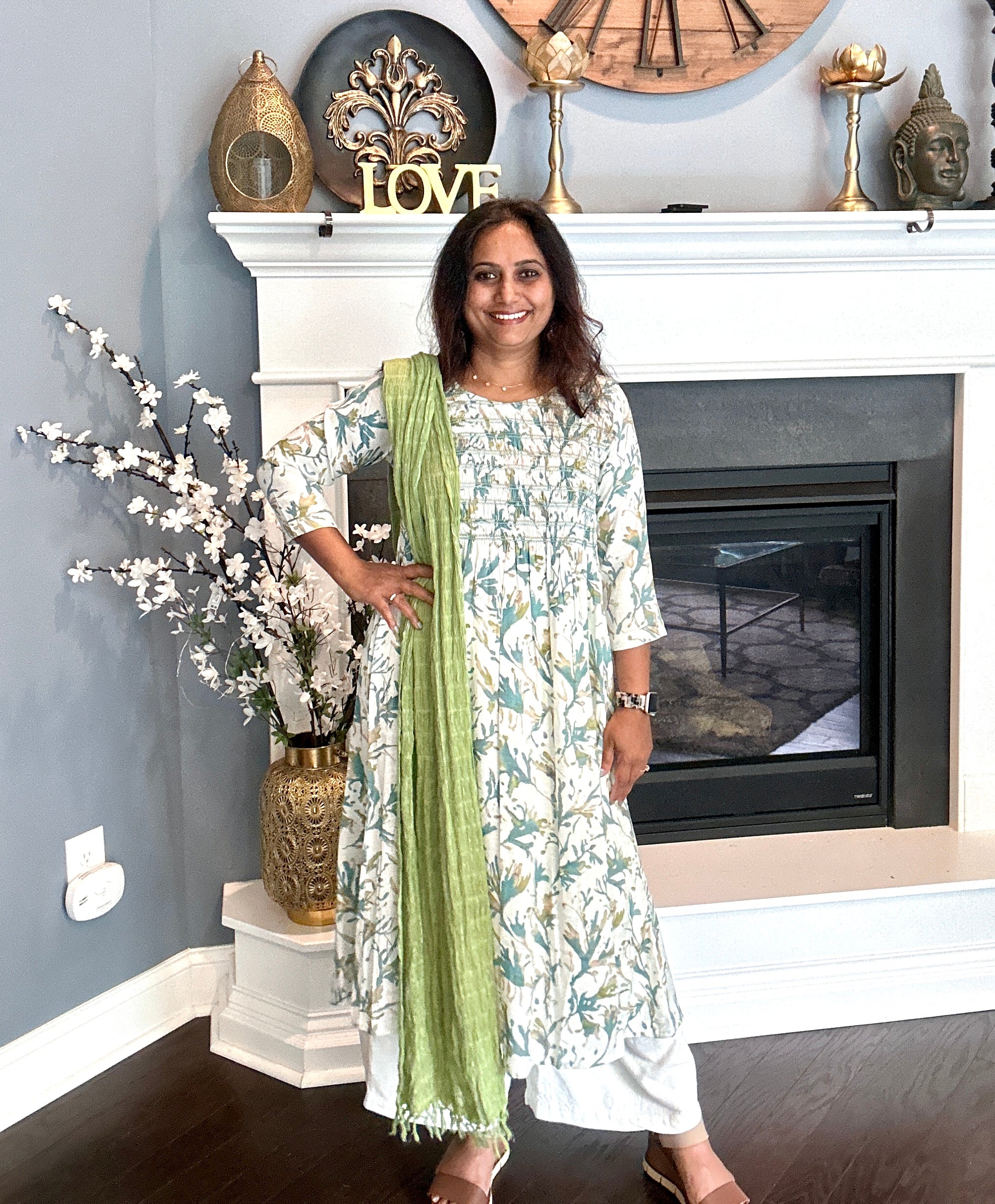 Cotton Print Dress 2