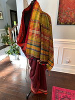 Load image into Gallery viewer, Bhujodi Tussor Saree - Heritage Weave
