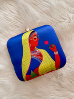 Load image into Gallery viewer, Silk Clutch - Sakhi 1
