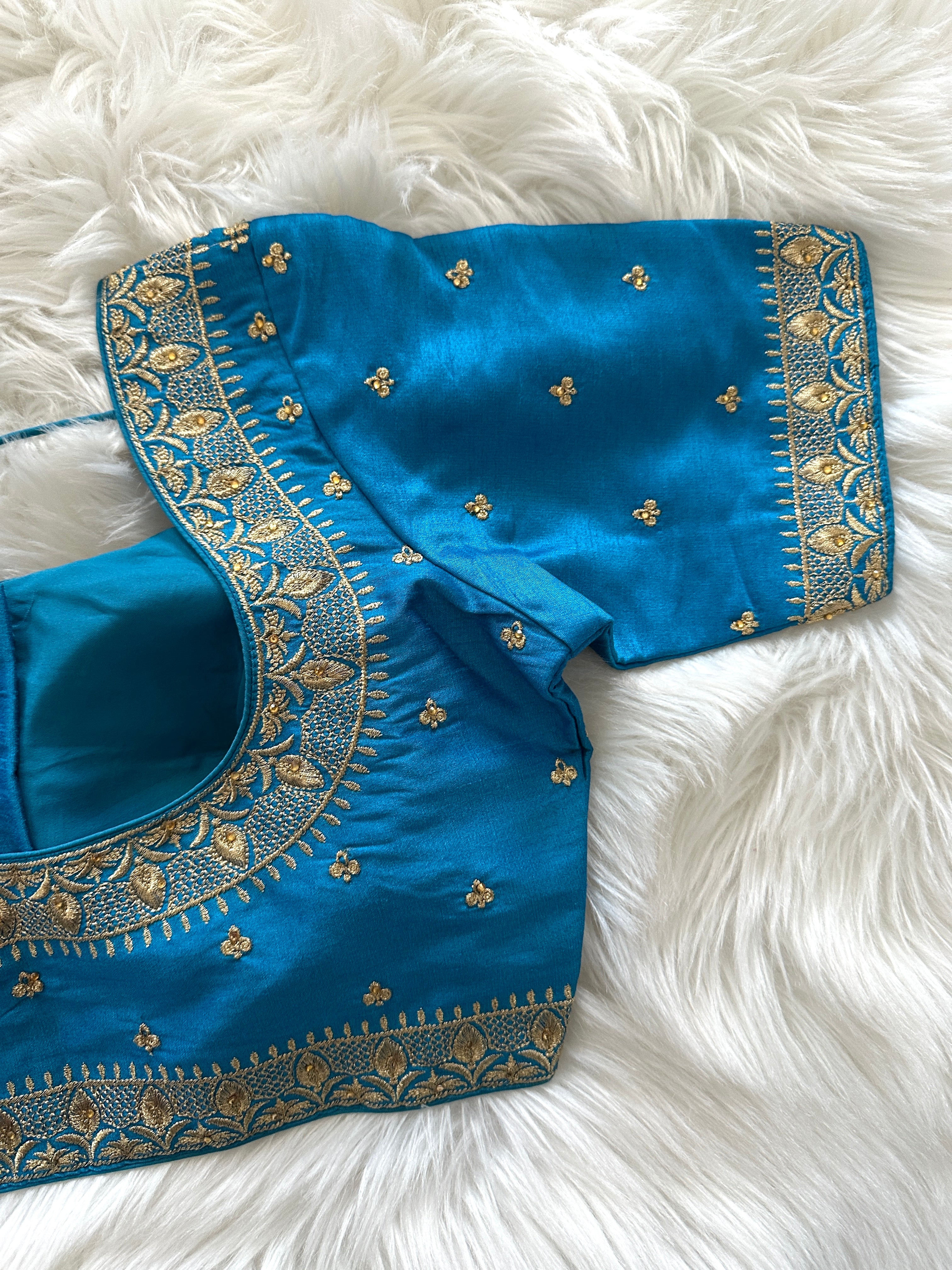 Maharani Designer Silk Blouse 3