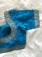 Load image into Gallery viewer, Maharani Designer Silk Blouse 3
