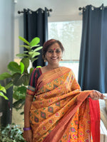 Load image into Gallery viewer, Ikkat Silk Saree 5
