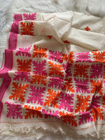 Load image into Gallery viewer, Calcutta Cotton Appliqué Work Saree
