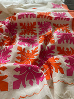 Load image into Gallery viewer, Calcutta Cotton Appliqué Work Saree
