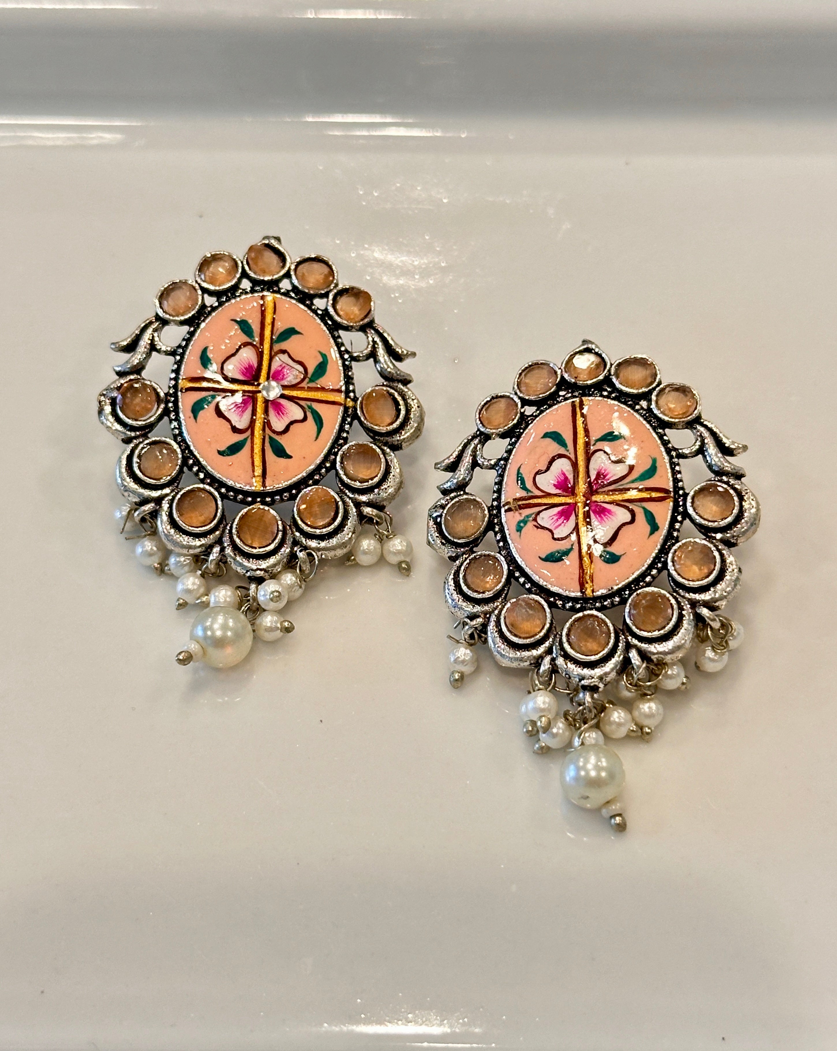 Designer Stone Earrings