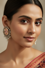 Load image into Gallery viewer, Designer Stone Earrings

