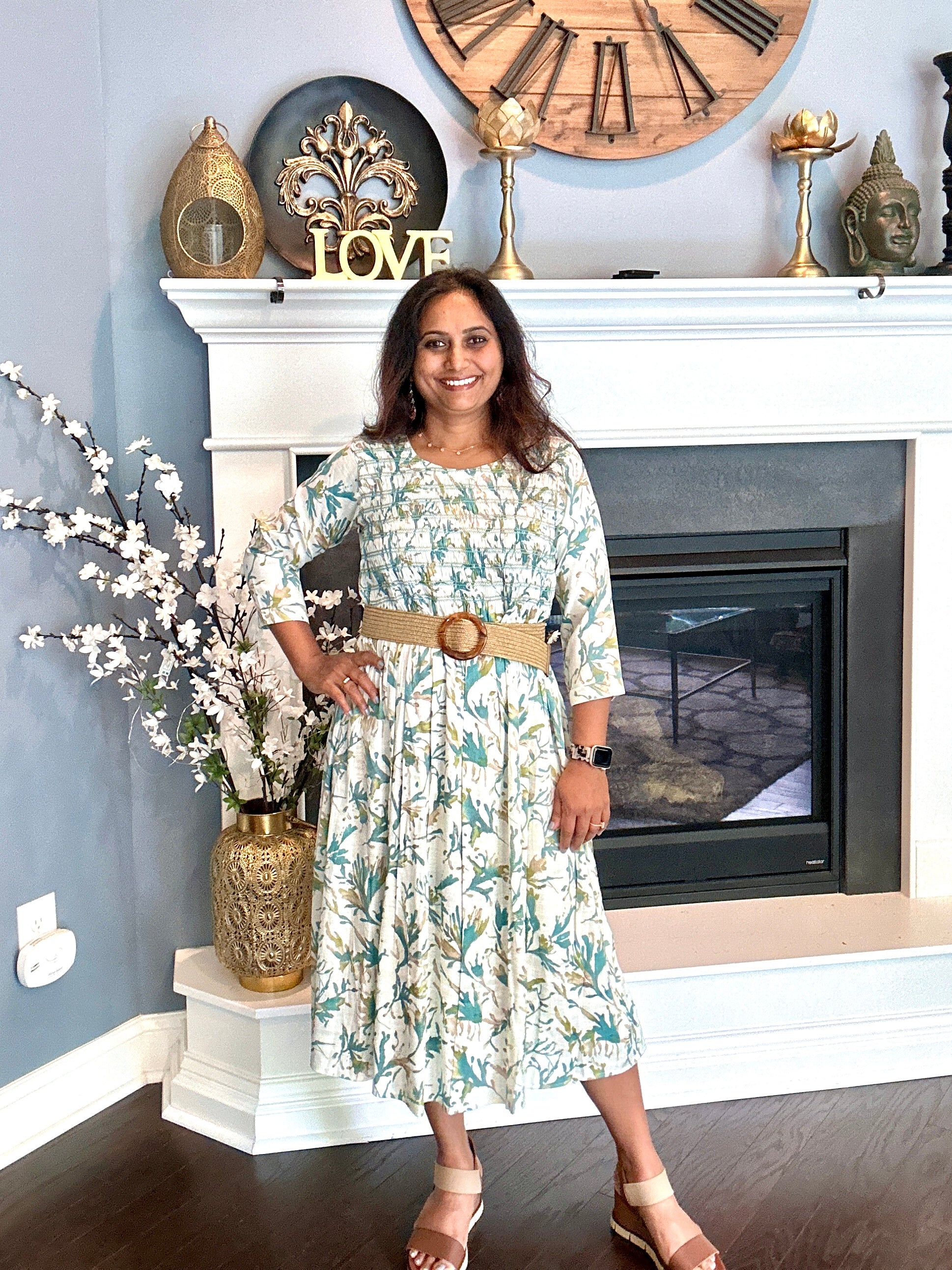 Cotton Print Dress 2