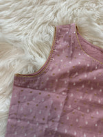 Load image into Gallery viewer, Sequin Designer Croptop - Dusty Rose Pink
