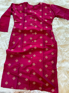 Embroidered Long Kurta