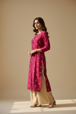 Load image into Gallery viewer, Embroidered Long Kurta
