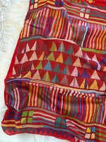 Load image into Gallery viewer, Kantha Silk Saree - Red
