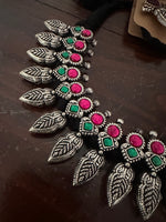 Load image into Gallery viewer, Antique Silver Necklace A
