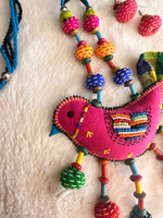 Load image into Gallery viewer, Panchi - Exclusively Handmade Textile Jewelry
