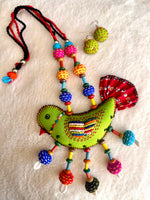 Load image into Gallery viewer, Panchi - Exclusively Handmade Textile Jewelry

