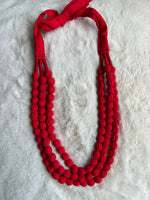 Load image into Gallery viewer, Upcycled Fabric Necklace
