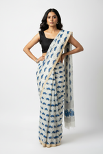 Load image into Gallery viewer, Taxi Cotton Saree Red
