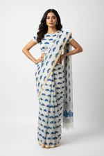 Load image into Gallery viewer, Taxi Cotton Saree Red
