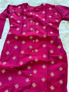 Embroidered Long Kurta