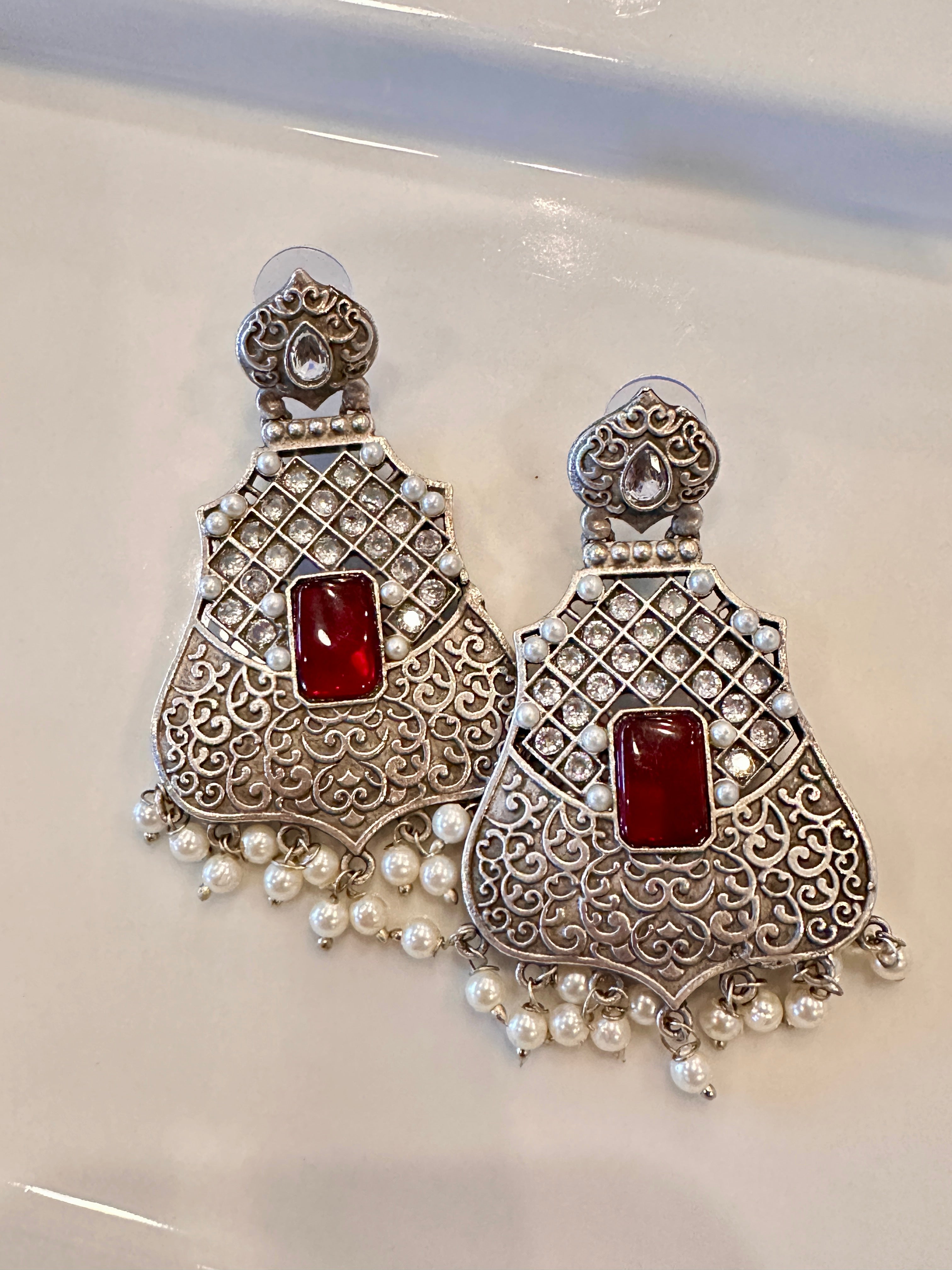 Designer Stone Earrings