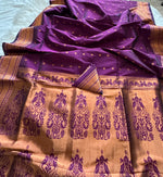 Load image into Gallery viewer, Banglore Silk Saree - Purple
