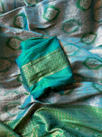Load image into Gallery viewer, Banarasi Silk Saree 2
