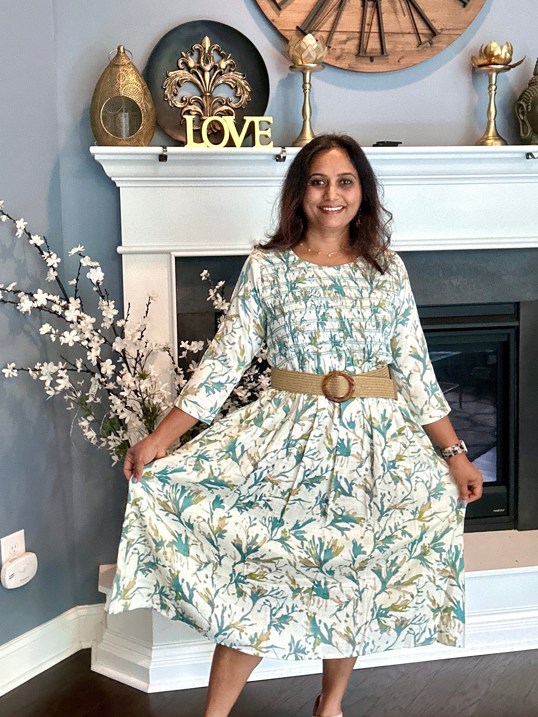 Cotton Print Dress 2