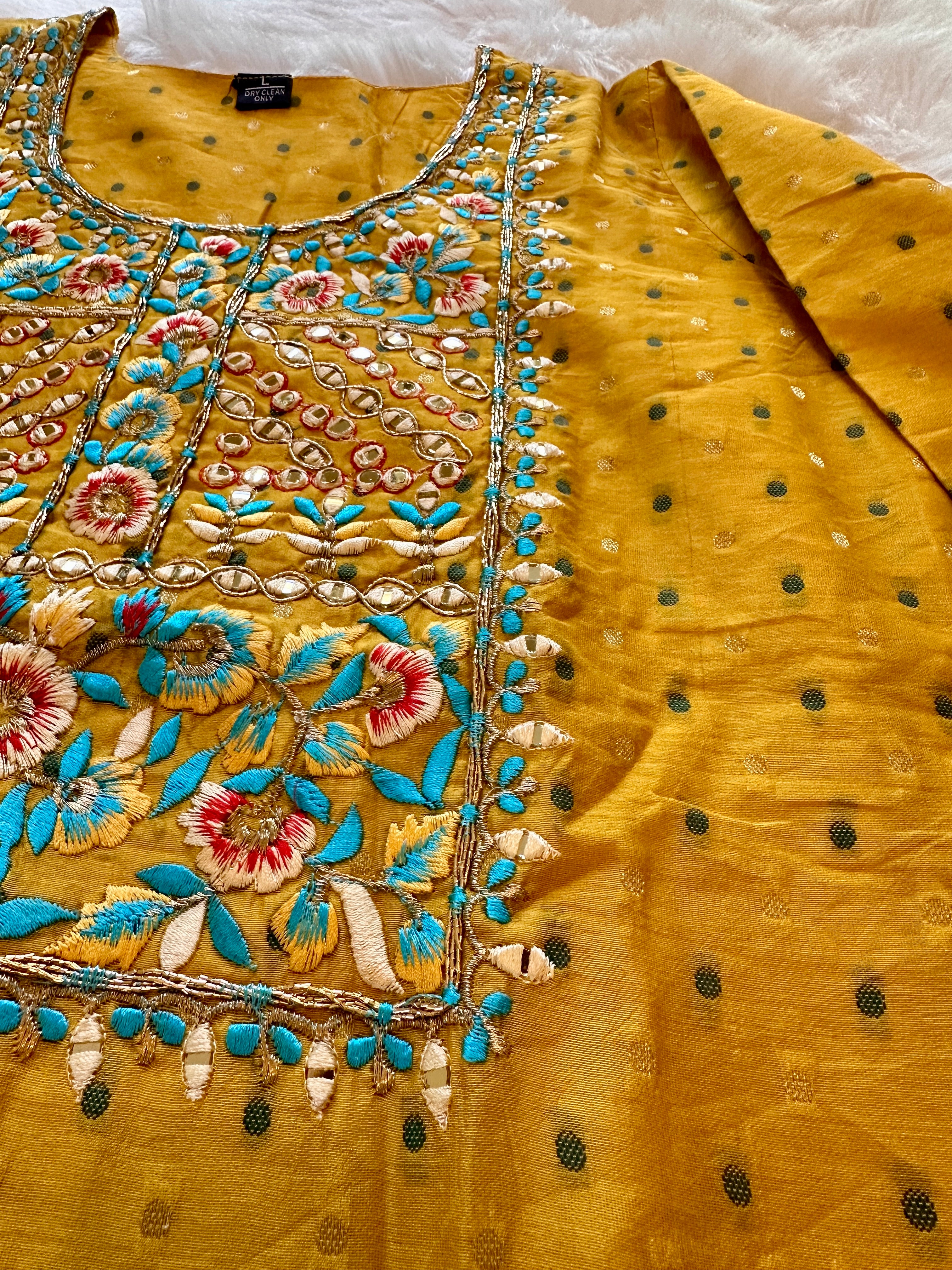 Embroidered Long Kurta