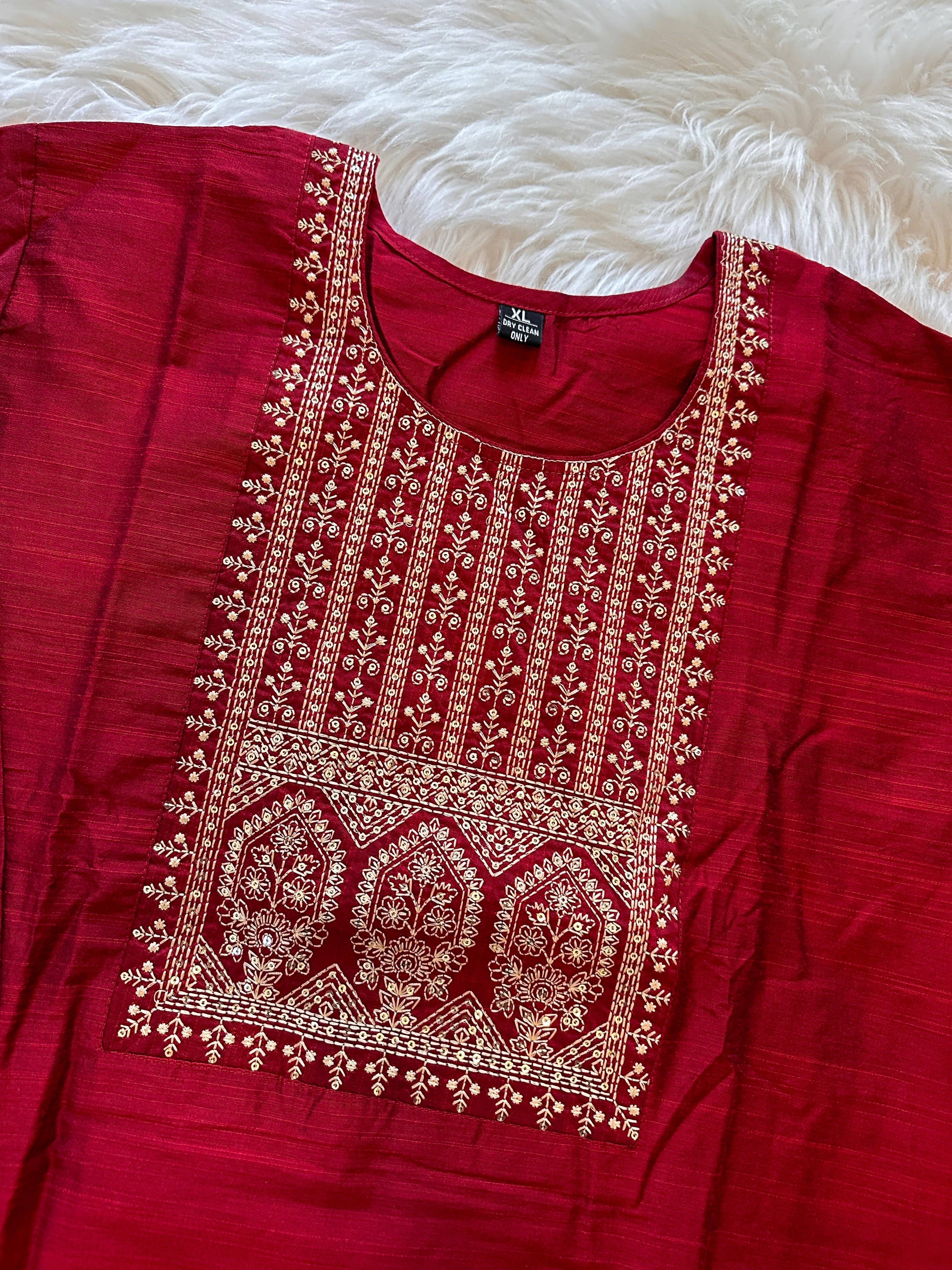 Embroidered Long Kurta