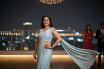 Load image into Gallery viewer, Pre Stitch Designer Cocktail Saree - C
