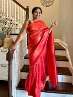 Load image into Gallery viewer, Banarasi Silk Saree 3
