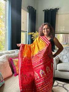 Dolabedi Silk Saree - Heritage Weaves Edition